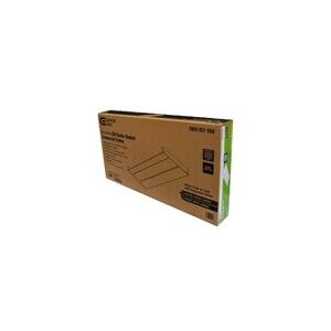 COMMERCIAL ELECTRIC 2 ft. x 4 ft. White Selectable Basket Troffer